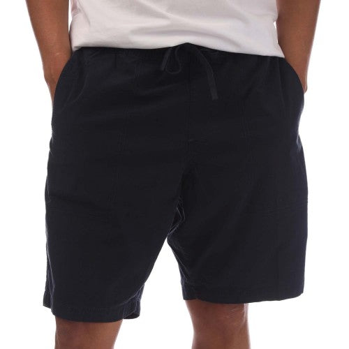 Front - Timberland Mens Poplin Garment Dyed Shorts
