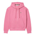 Front - Lacoste Womens/Ladies Pique Full Zip Hoodie
