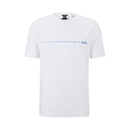 Front - Boss Mens Porsche Tiburt T-Shirt
