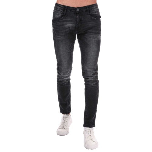 Front - Duck and Cover Mens Maylead Slim Jeans