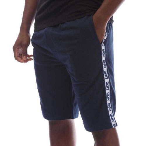 Front - DKNY Mens Sea Dogs Lounge Shorts