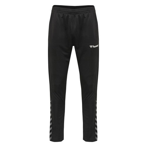 Front - Hummel Mens Authentic Polyester Jogging Bottoms