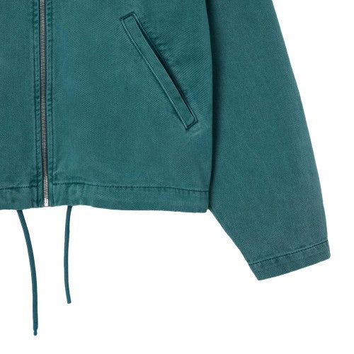 Front - Lacoste Womens/Ladies Natural Dyed Denim Relaxed Fit Jacket