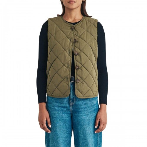 Front - Nobody´s Child Womens/Ladies Puffer Quilted Gilet