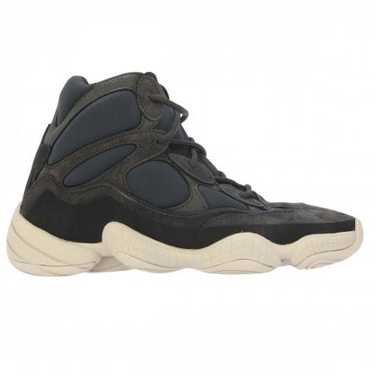 Front - Yeezy Mens 500 Leather High Top Trainers