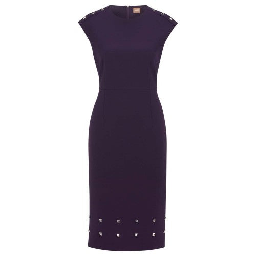 Front - Boss Womens/Ladies Devoka Midi Dress