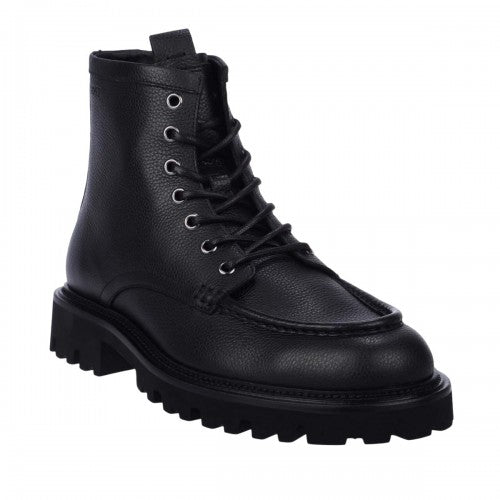 Front - Boss Mens Julyo Leather Ankle Boots