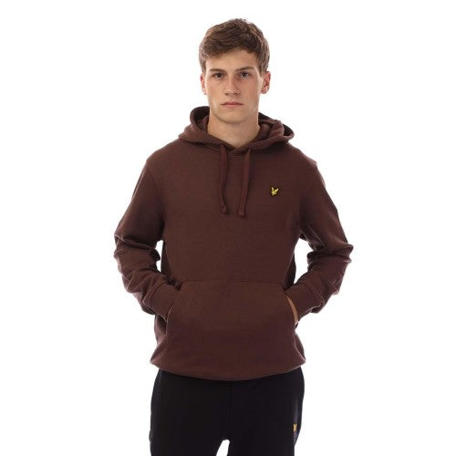 Front - Lyle & Scott Mens Birds Of Lyle Hoodie