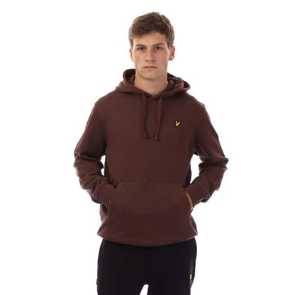 Front - Lyle & Scott Mens Birds Of Lyle Hoodie