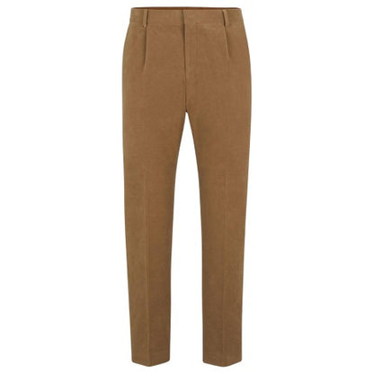 Front - Boss Mens C-Peter Relaxed Fit Trousers