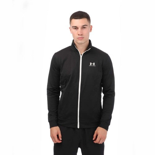 Front - Under Armour Mens Sportstyle Tricot Jacket