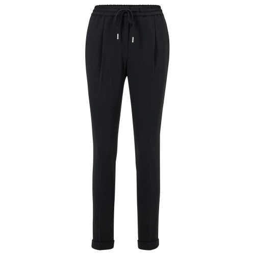 Front - Boss Womens/Ladies Tariyana9 Drawstring Regular Trousers