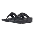 Front - Fit Flop Womens/Ladies Shimmer Foil Sandals