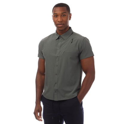Front - Icepeak Mens Brewster Short-Sleeved Shirt
