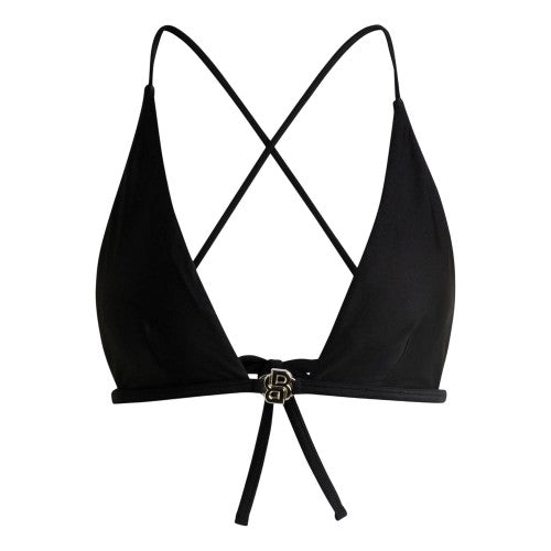 Front - Boss Womens/Ladies Double B Monogram Bikini Top