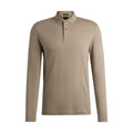 Front - Boss Mens Pirol Long-Sleeved Polo Shirt