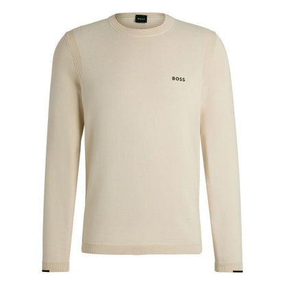 Front - Hugo Boss Mens Logo Regular Sweatshirt