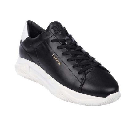 Front - Lavair Unisex Adult Linear Nappa Leather Trainers