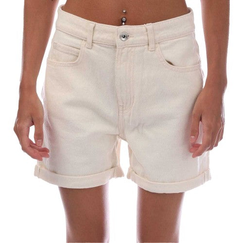 Front - Only Womens/Ladies Vega Mom Denim Shorts