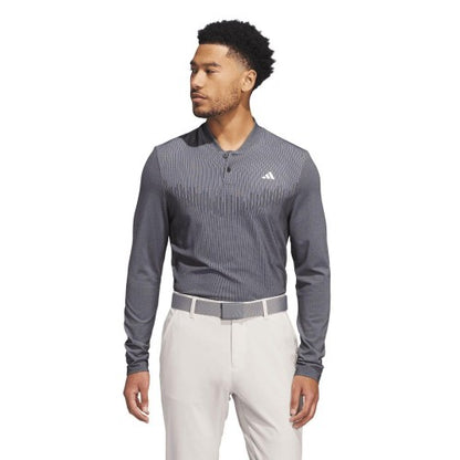 Front - Adidas Mens Ultimate365 Tour PrimeKnit Polo Shirt