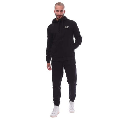 Front - Emporio Armani EA7 Mens Visibility Cotton Blend Tracksuit
