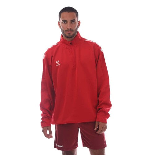 Front - Hummel Mens Core XK Quarter Zip Training Top