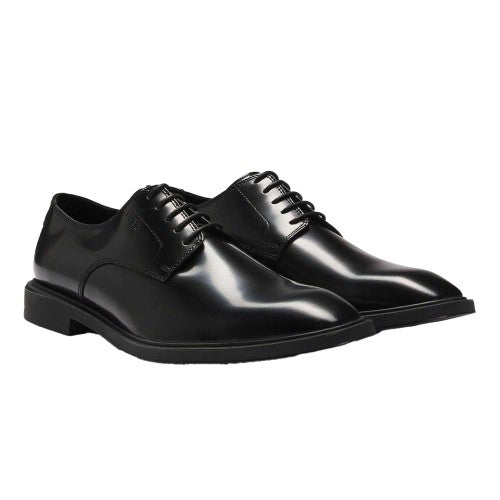 Front - Hugo Mens Gryff Leather Derby Shoes
