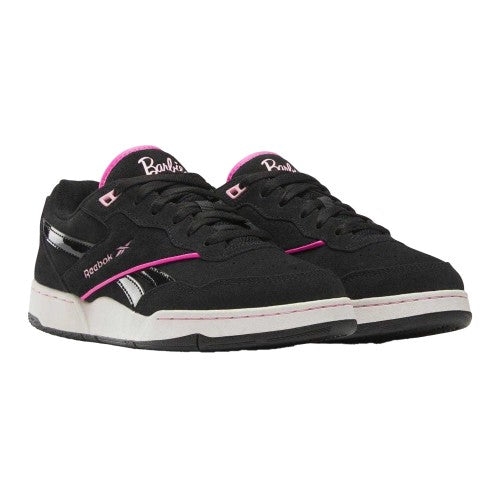Front - Reebok Childrens/Kids X Barbie BB 4000 II Suede Trainers