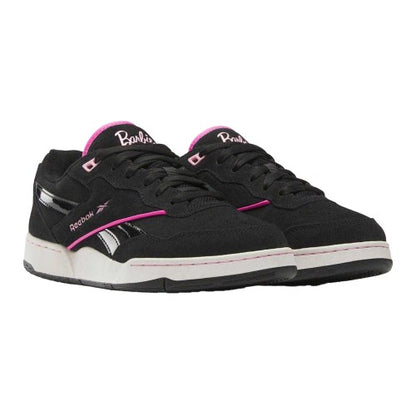 Front - Reebok Childrens/Kids X Barbie BB 4000 II Suede Trainers