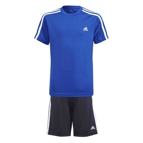 Front - Adidas Childrens/Kids Designed To Move Top & Bottom Set