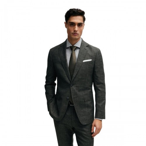 Front - Boss Mens H-Hutson-233 Slim Blazer