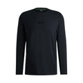 Front - Boss Mens Togn Mirror Logo Long-Sleeved T-Shirt