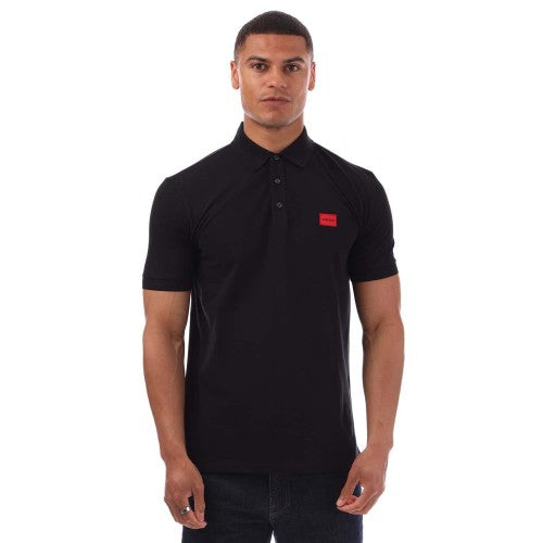 Front - Hugo Mens Dereso232 Polo Shirt