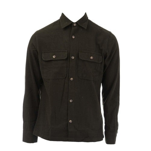 Front - Jack And Jones Mens Darren Flannel Overshirt