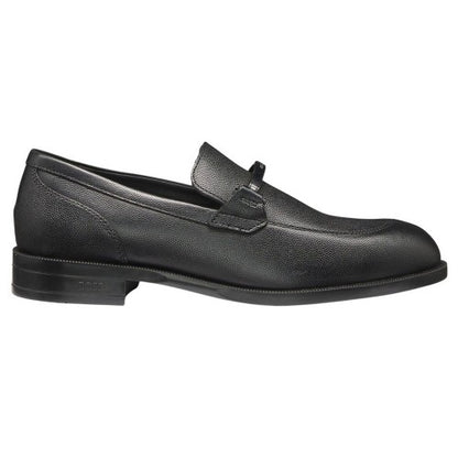 Front - Boss Mens Tayil Leather Loafers