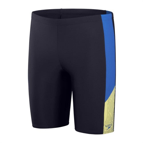 Front - Speedo Mens Dive Jammer Shorts