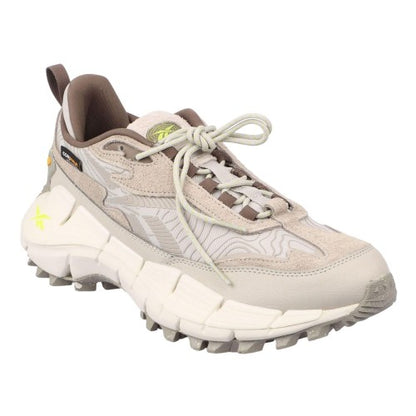 Front - Reebok Mens Zig Kinetica 2.5 Edge Suede Trainers