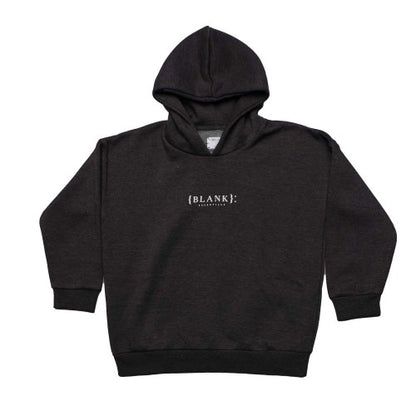 Front - Blank Essentials Childrens/Kids Fleece Pull Over Hoodie