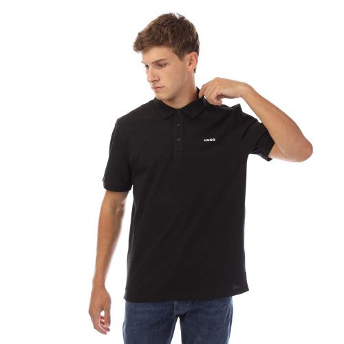 Front - Hugo Mens Donos222 Polo Shirt
