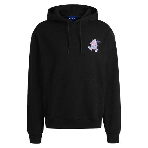 Front - Hugo Unisex Adult Namiko Back Print Hoodie