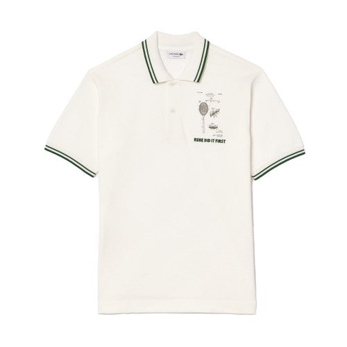 Front - Lacoste Mens L.12.12 Petit Pique Classic Polo Shirt