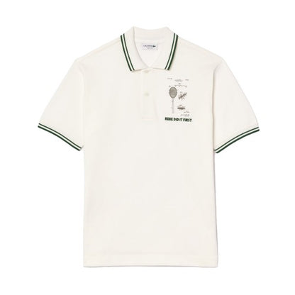 Front - Lacoste Mens L.12.12 Petit Pique Classic Polo Shirt