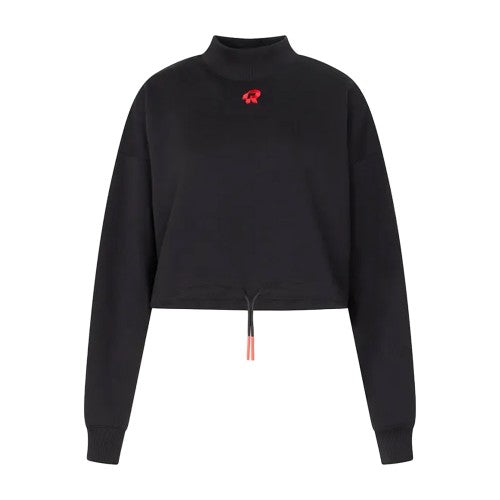 Front - Red Run Womens/Ladies Inky Crop Sweatshirt