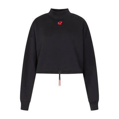 Front - Red Run Womens/Ladies Inky Crop Sweatshirt