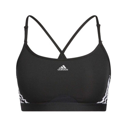 Front - Adidas Womens/Ladies Aeroreact Light Support Training Sports Bra