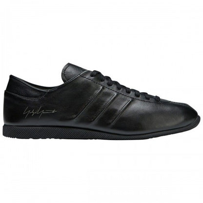 Front - Y-3 Mens Japan Leather Trainers