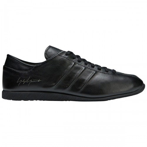 Front - Y-3 Mens Japan Leather Trainers