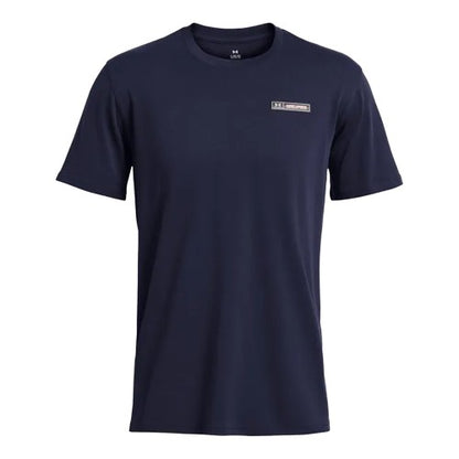 Front - Under Armour Mens Label Heavyweight T-Shirt