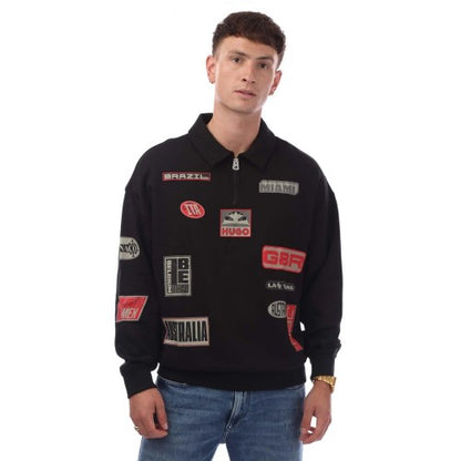 Front - Hugo Boss Mens Racing Bulls Sweatshirt