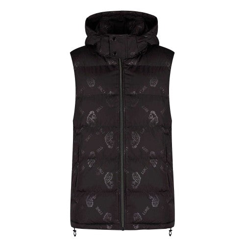 Front - Luke 1977 Mens Egrit Quilted Gilet